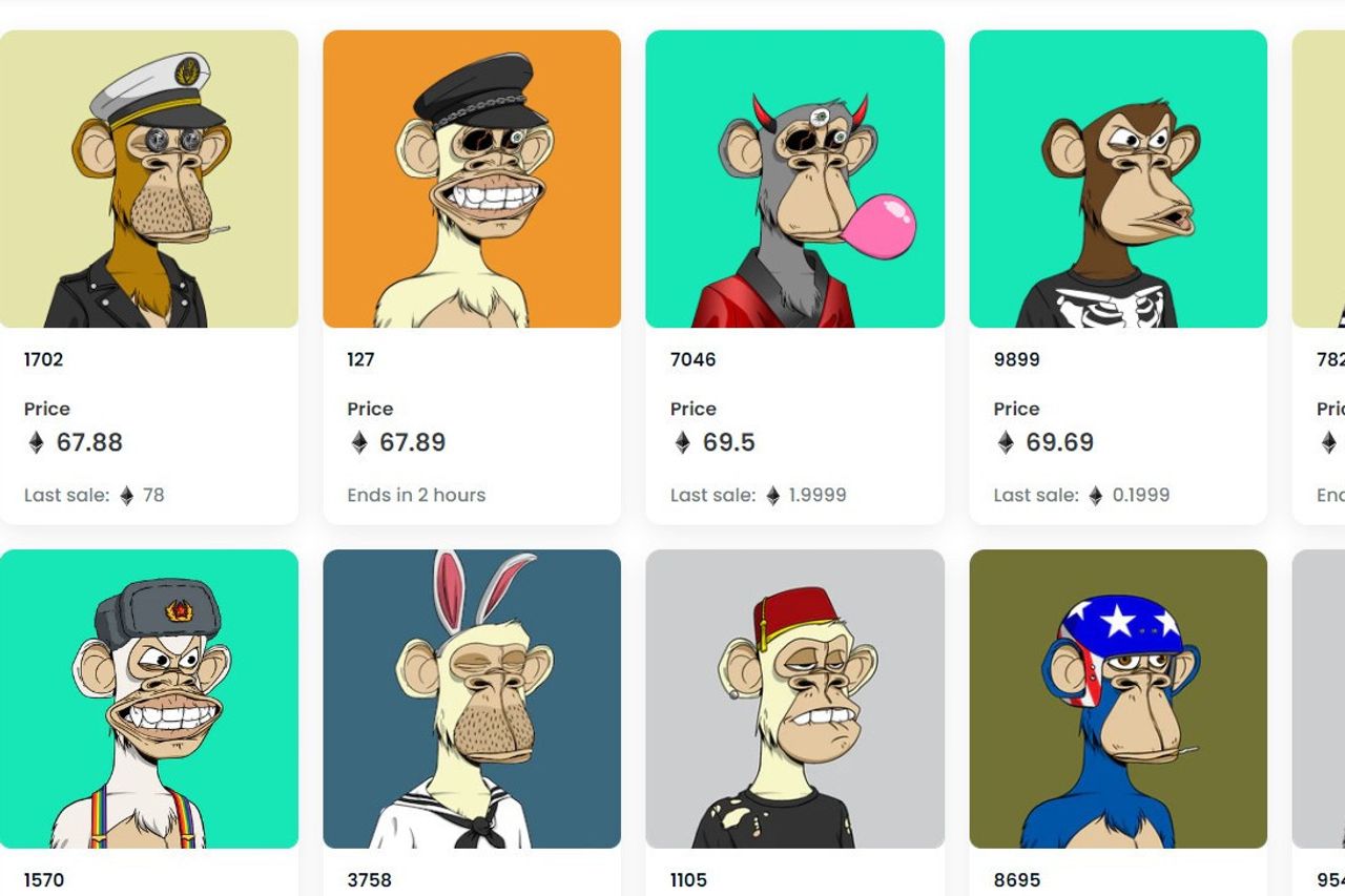 NFT Bored Ape Yacht Club Price Drops Seriously, BAYC Floor Price Reaches 67  ETH