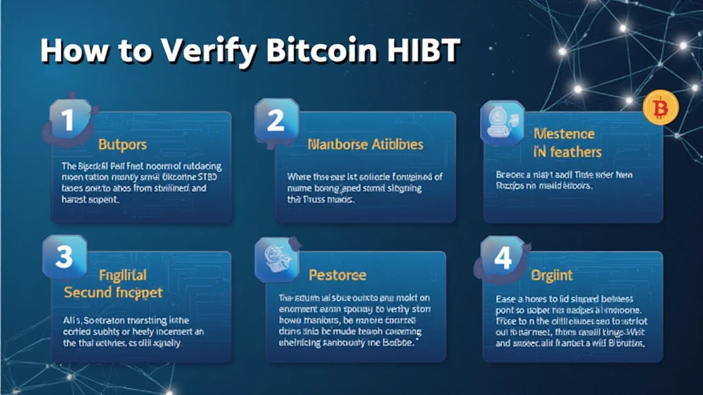 How to verify Bitcoin HIBT