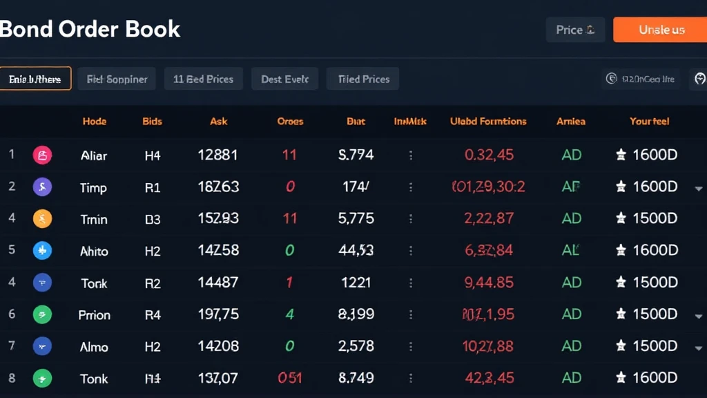 cryptotradershows HIBT bond order book interpretation