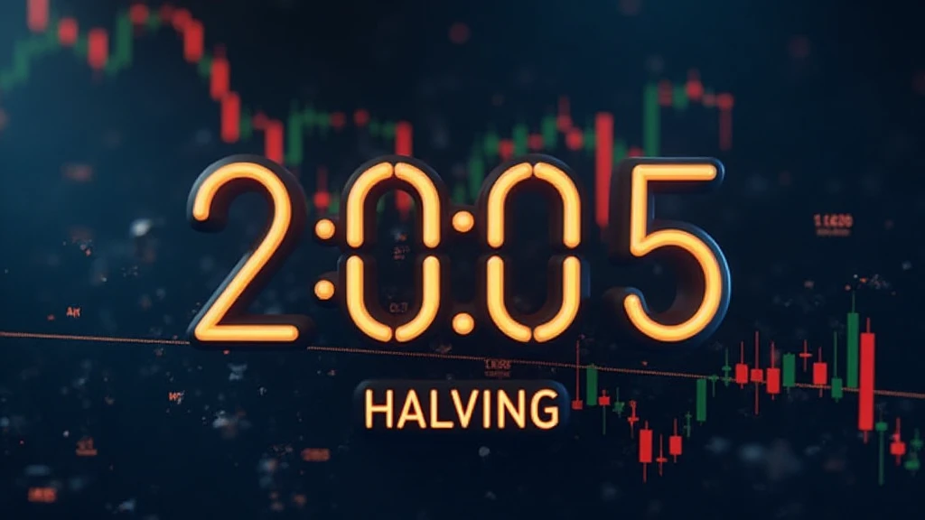 Bitcoin Halving countdown timer