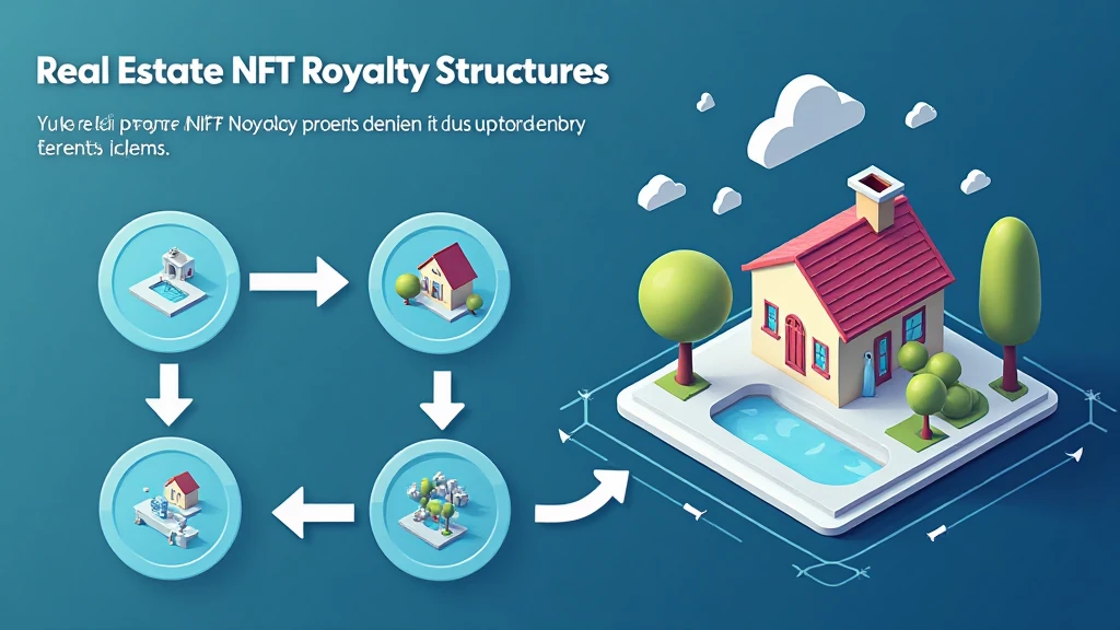 Real estate NFT royalty structures
