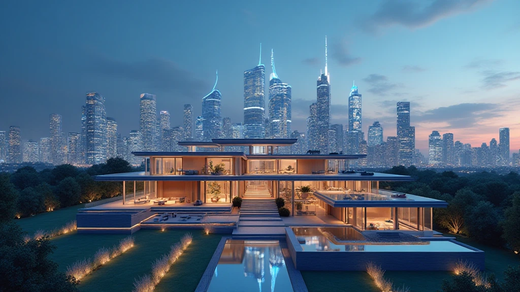 Crypto real estate for luxury markets