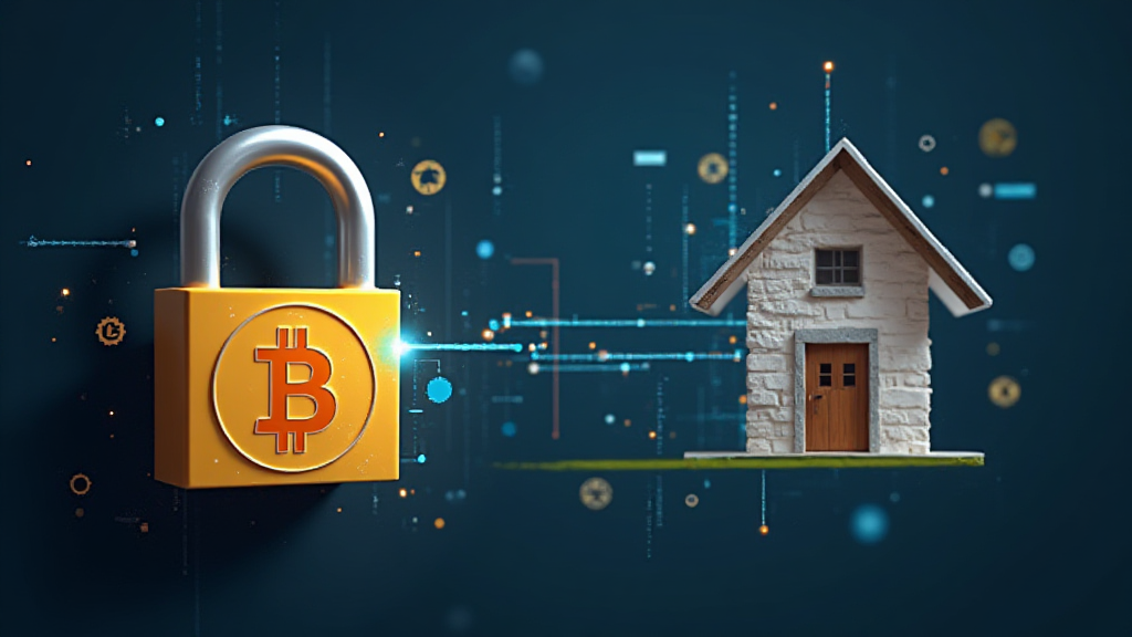 Bitcoin property title protection