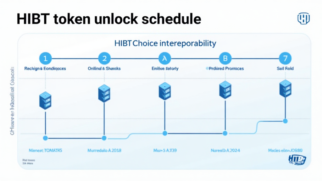 HIBT token unlock schedule