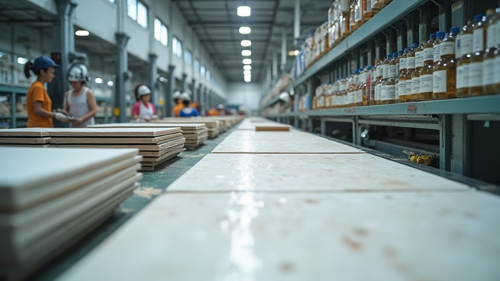 Blockchain ceramic tiles Vietnam